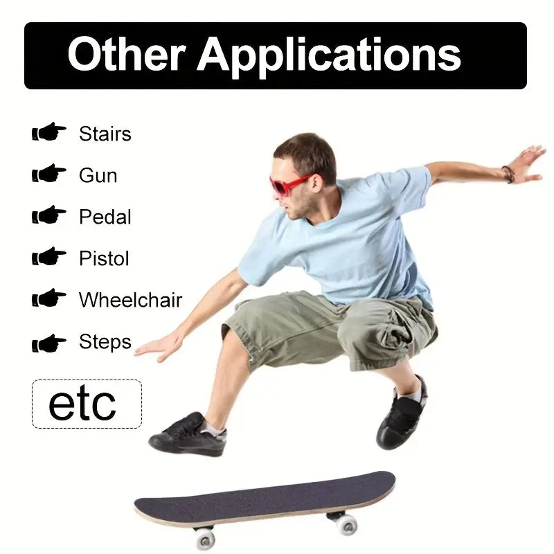 2pcs professional skateboard sandpaper